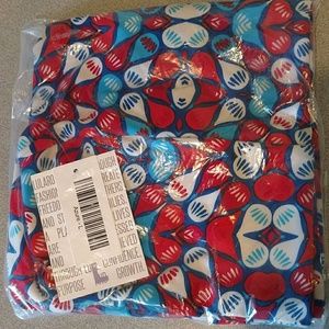 LuLaRoe Americana collection Azure skirt - Large
