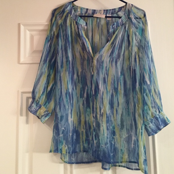 Lightweight chicos 3/4 length top