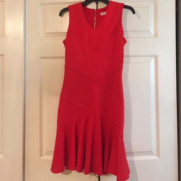 Calvin Klein Red Dress