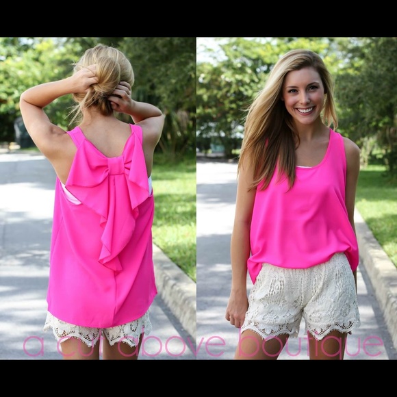 Bow tank top