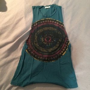 Tribal design tank