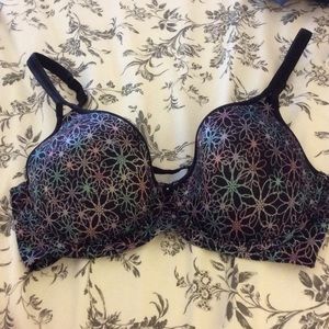 Multi colored bra