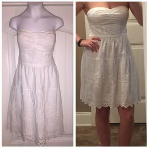 American eagle white dress. 🌸