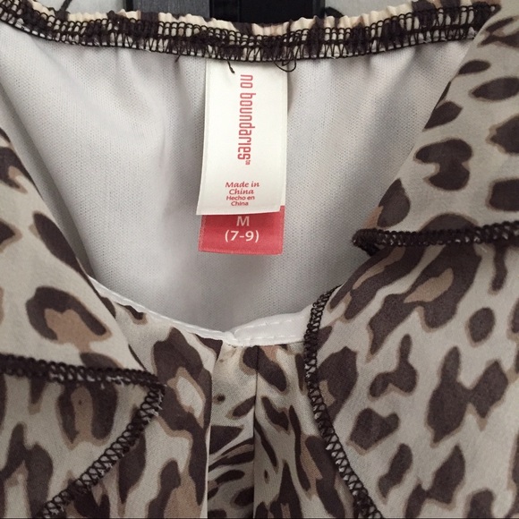 No Boundaries Cheetah Print Sun Dress - Picture 4 of 4