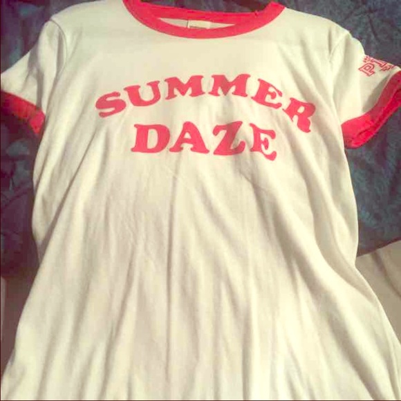 Victoria's Secret PINK Ringer Tee