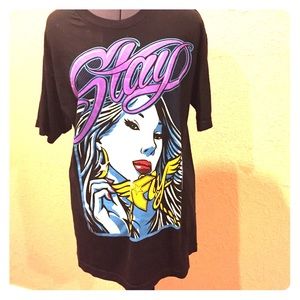 Stay fly graphic tee