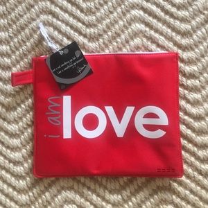 Peace Love World Bags Peace Love World Cosmetic Pouch Peace Love World Bags Peace Love World Cosmetic Pouch