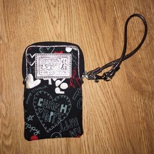 Authentic Coach Wrist Wallet