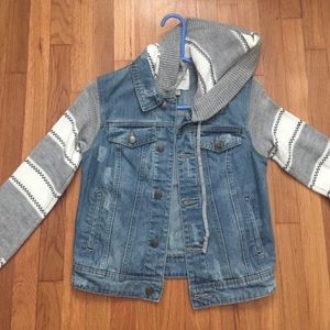DENIM JACKET - THREAD & SUPPLY SIZE: XS/S