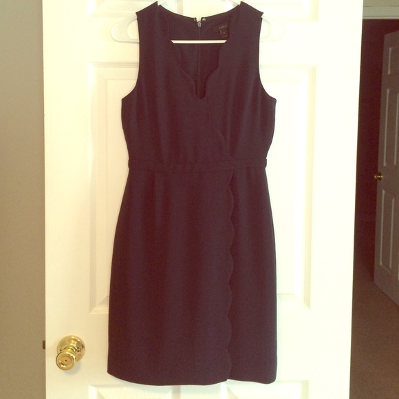 Navy J. Crew dress