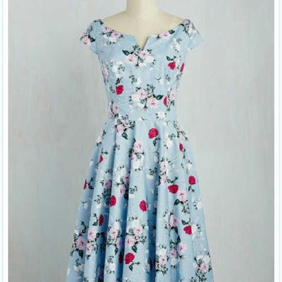 ModCloth Sculpture Garden Gala dress