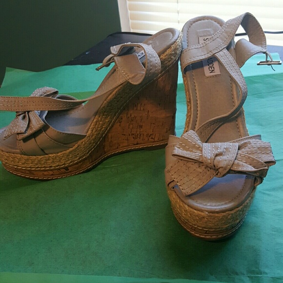 Steve Madden wedges.