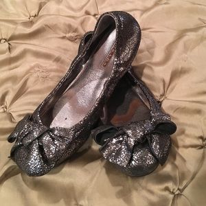 Prada bow flats