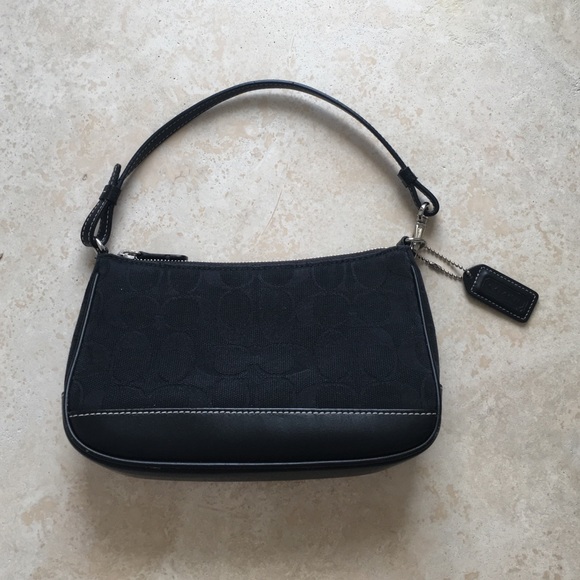 Coach classic black handbag