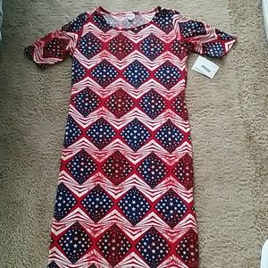 NWT LULAROE AMERICANA JULIA