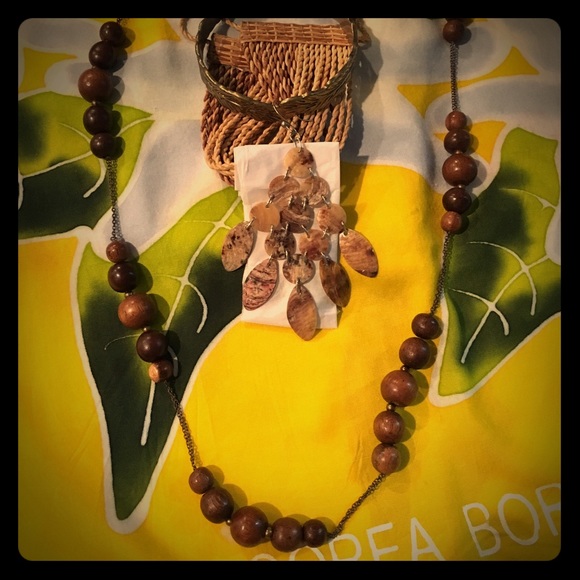 🌴TAHITIAN Jewelry: Necklace, Earrings & Bracelets