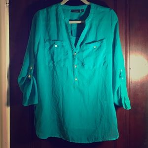 Blue blouse