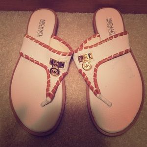 Michael Khors leather sandals