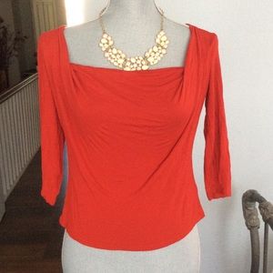 Michael kors red top sz p