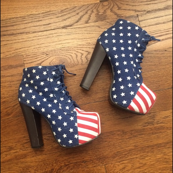 Shoes - Patriotic High Heels
