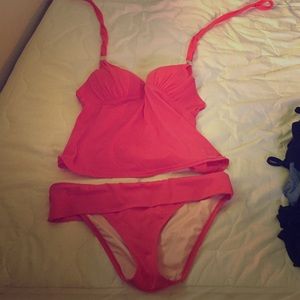Victoria's Secret large tankini top and bottom