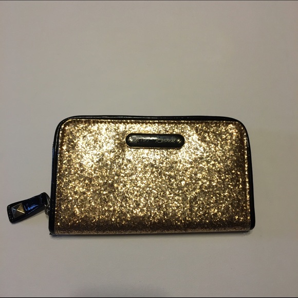Betsey Johnson Gold Wallet