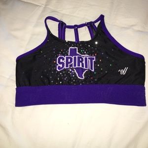 Purple Practice Wear Top