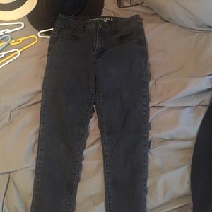 Black American eagle jeans