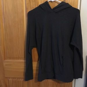 L Uniqlo Gray sporty hoodie