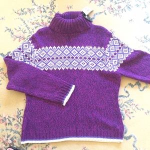 NWT Carolyn Taylor turtleneck sweater