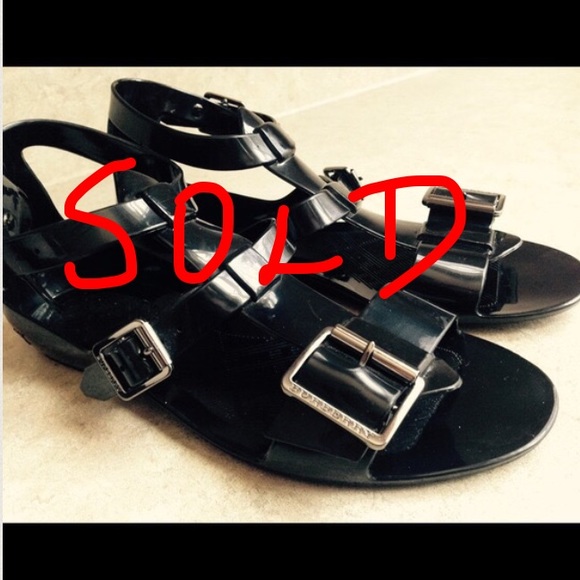 Burberry Jelly Sandals