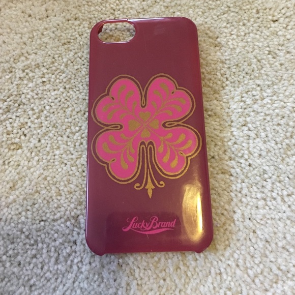 Lucky Brand Clover IPhone 5 case