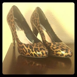 Steve Madden Leopard Print Heels