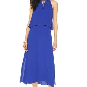 Madewell Flutter Back Overlay Maxi Dress