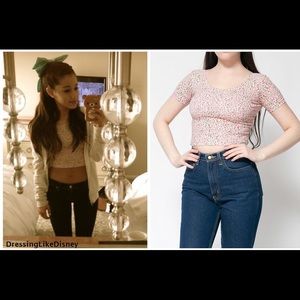 American Apparel crop top
