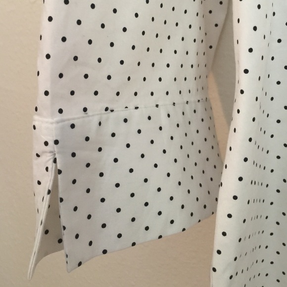 Covington Polka Dot Button Top XL - Picture 2 of 3
