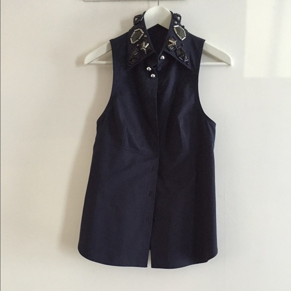 Prada sleeveless shirt