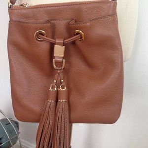 Michael Kors camel cross body bag! Brand new!!