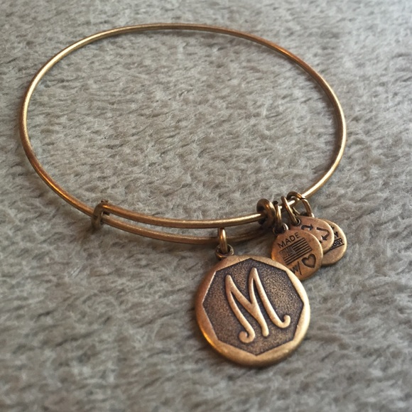 Gold Alex and Ani Bracelet. "M"