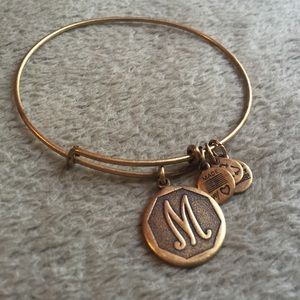 Gold Alex and Ani Bracelet. "M"