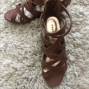 Steve Madden Brown Sandal Wedge