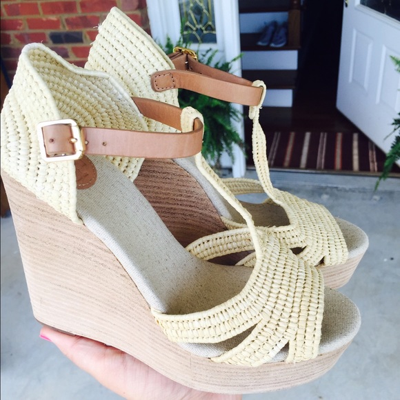 Tory Burch wedges!