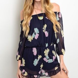 Off The Shoulder Romper