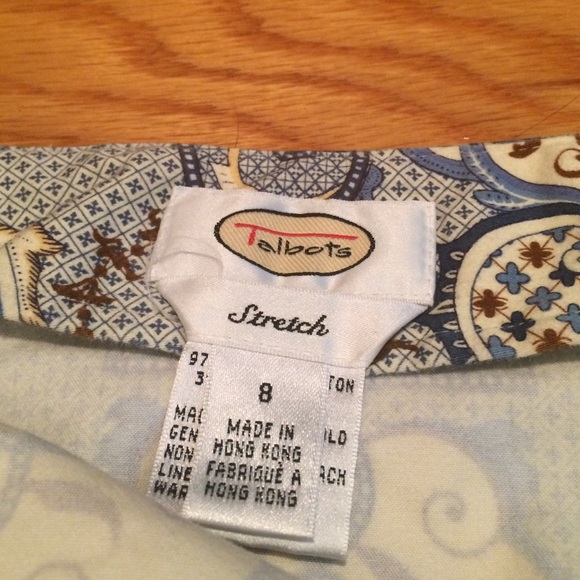 Vintage Talbots Stretch Skirt - Picture 3 of 4