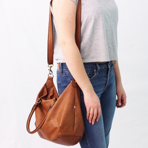 Classic Tan Hobo Bag