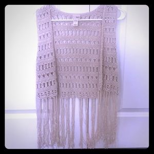 Buckle crochet vest!!!