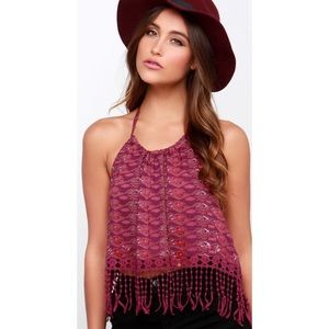 Halter Top with T Strap Back NWOT