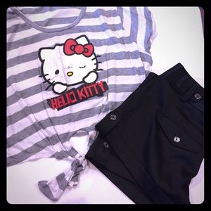Sanrio Hello Kitty striped tee