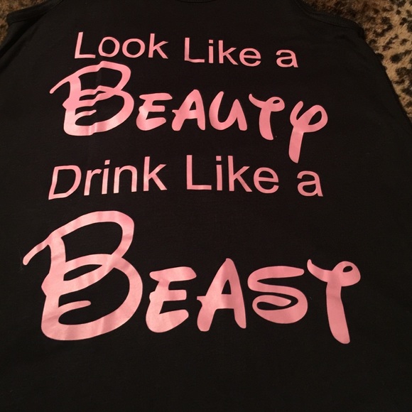 Disney Look like a beauty drink like a beast top