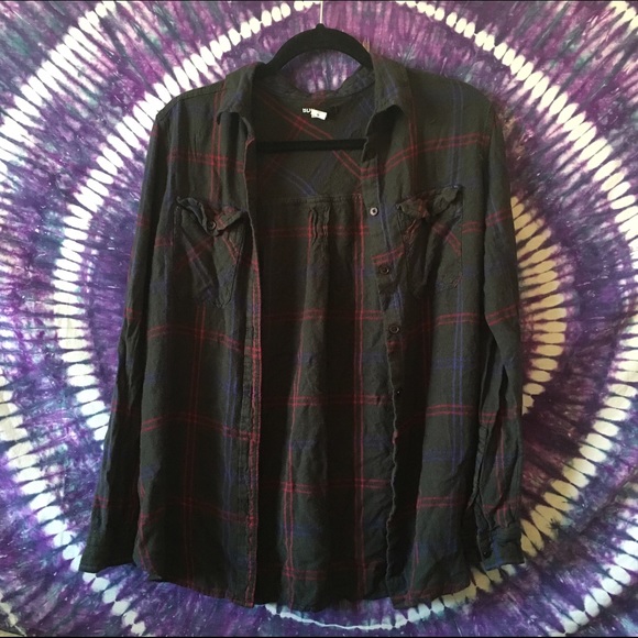 Urban Outfitters-BDG Stripe Flannel